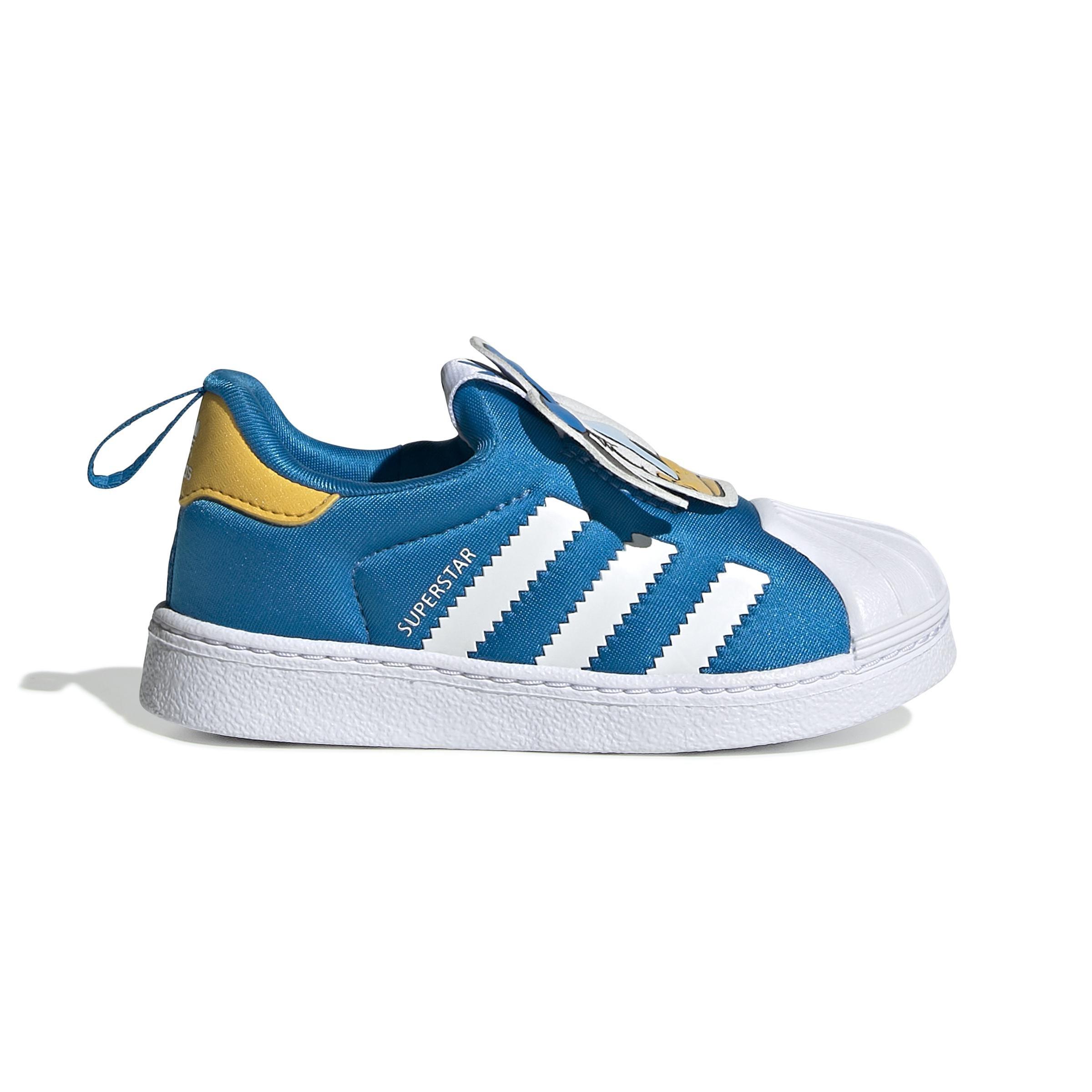 Unisex Kids Disney Superstar 360 Shoes , White, , large image number 0