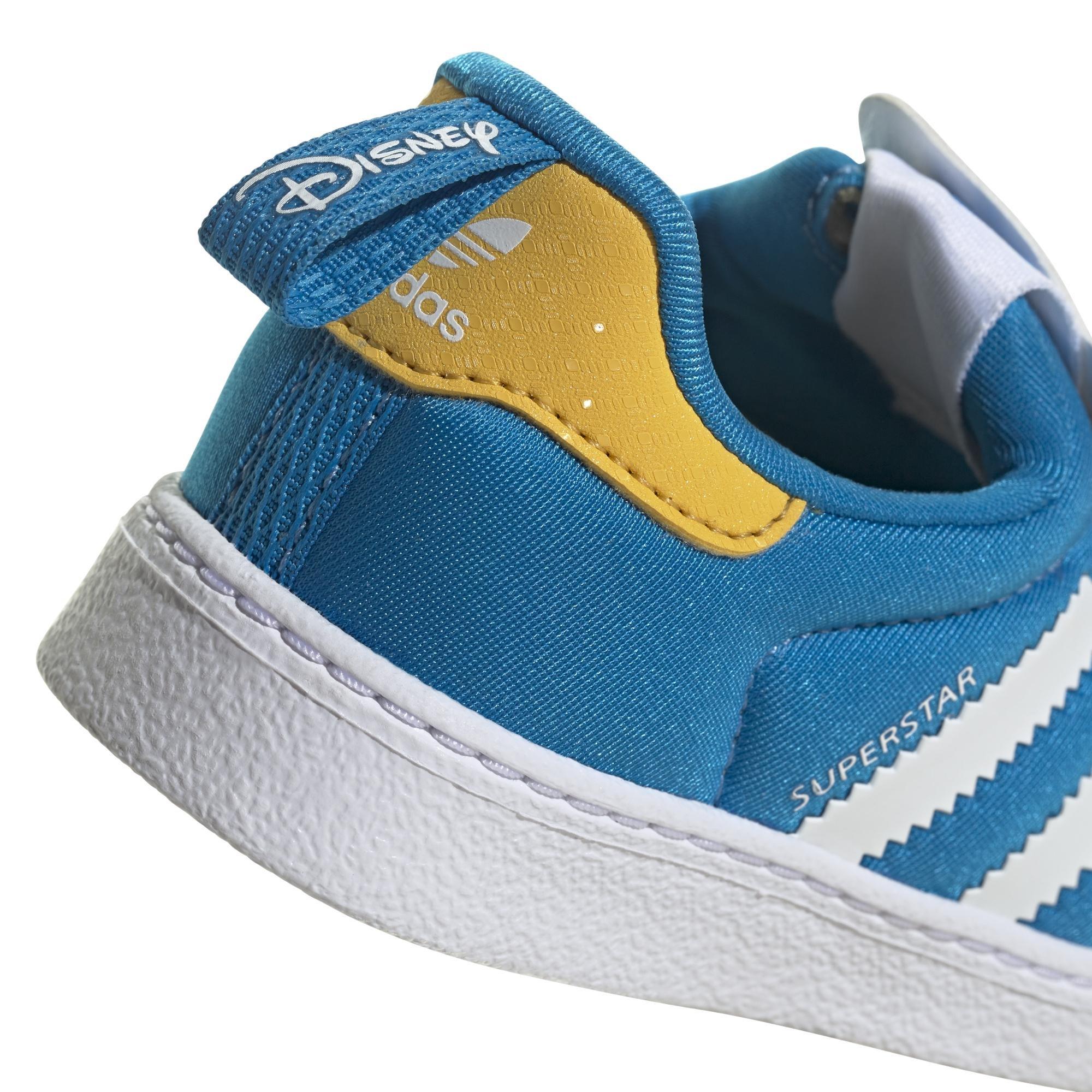 Unisex Kids Disney Superstar 360 Shoes , White, A901_ONE, large image number 9