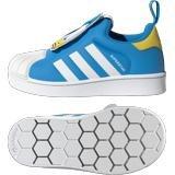 Unisex Kids Disney Superstar 360 Shoes , White, , large image number 11