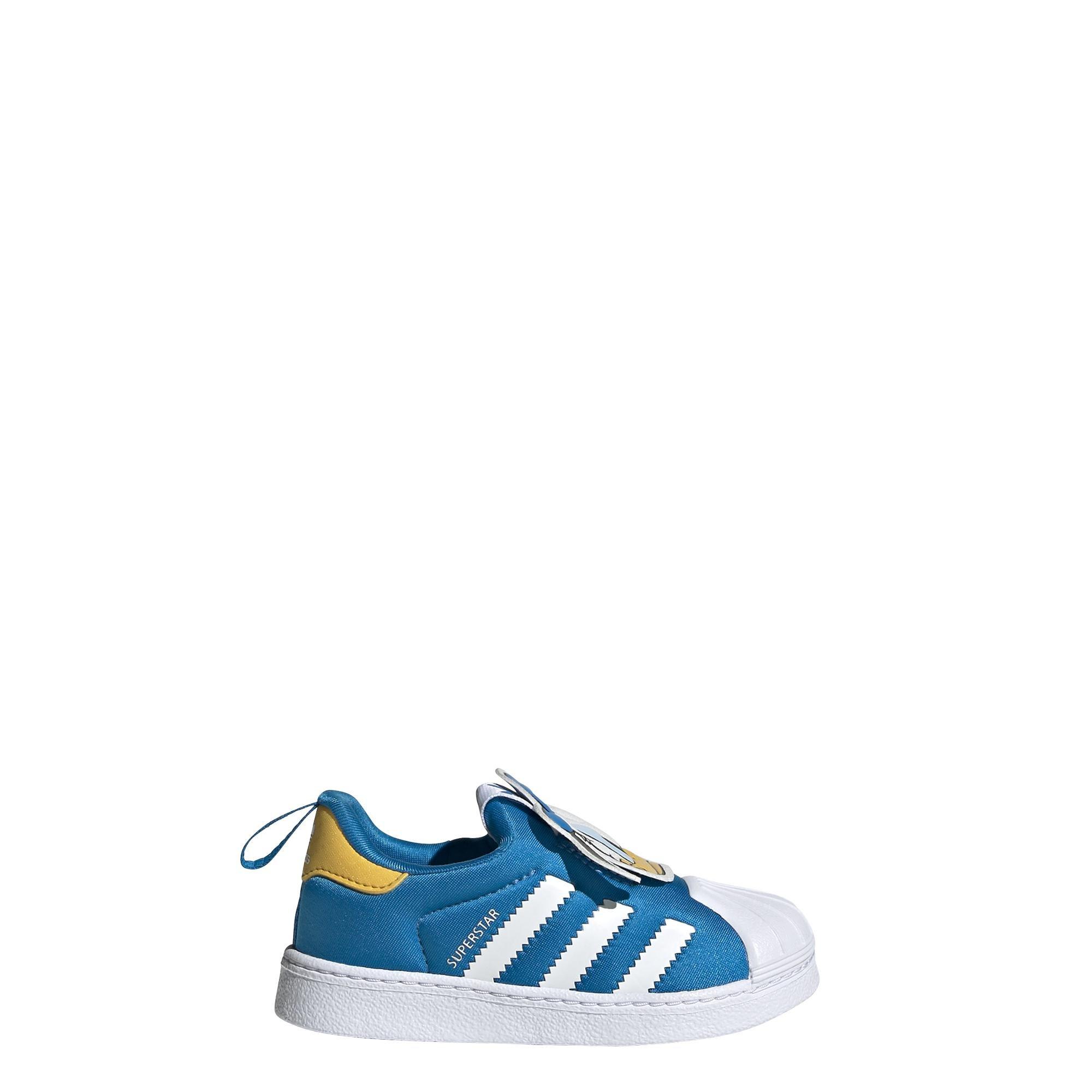 Unisex Kids Disney Superstar 360 Shoes , White, , large image number 16