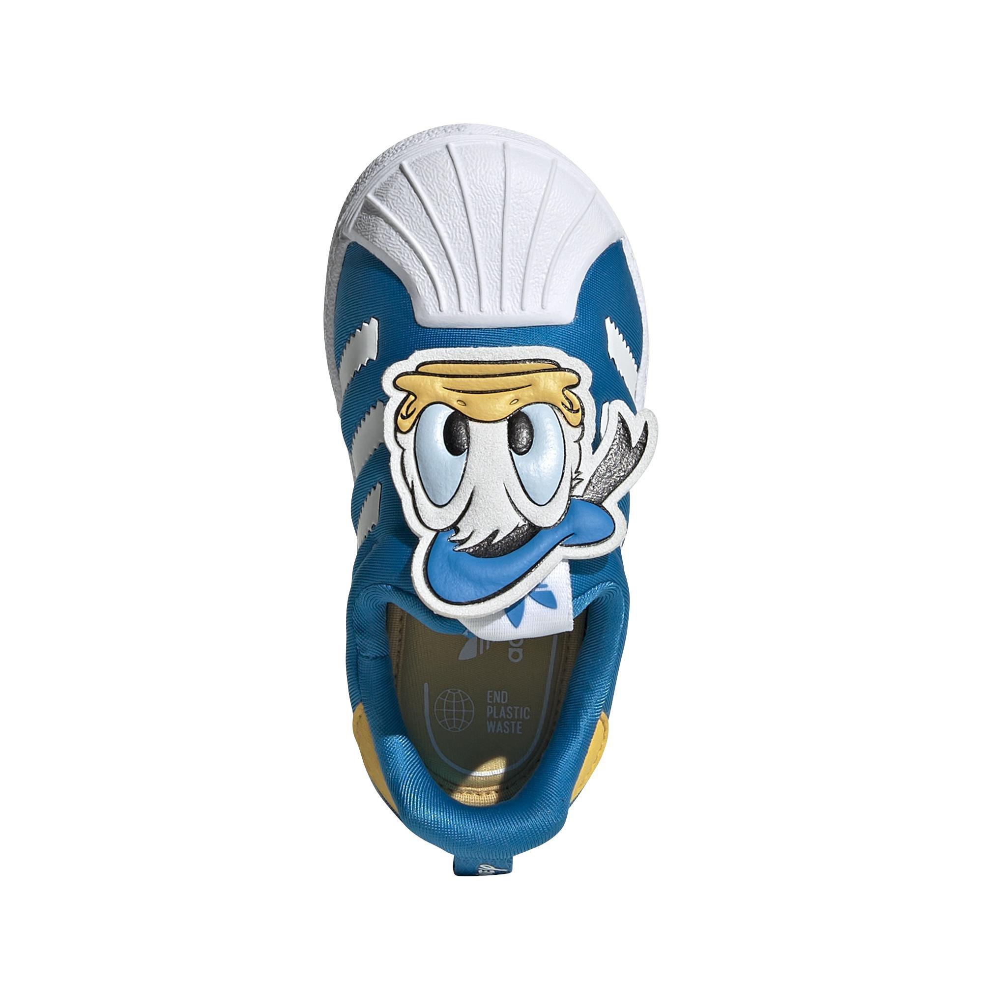 Unisex Kids Disney Superstar 360 Shoes , White, A901_ONE, large image number 17