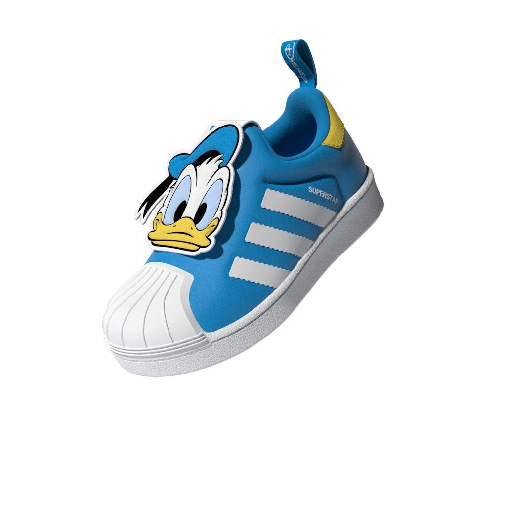 Unisex Kids Disney Superstar 360 Shoes , White, , large image number 18