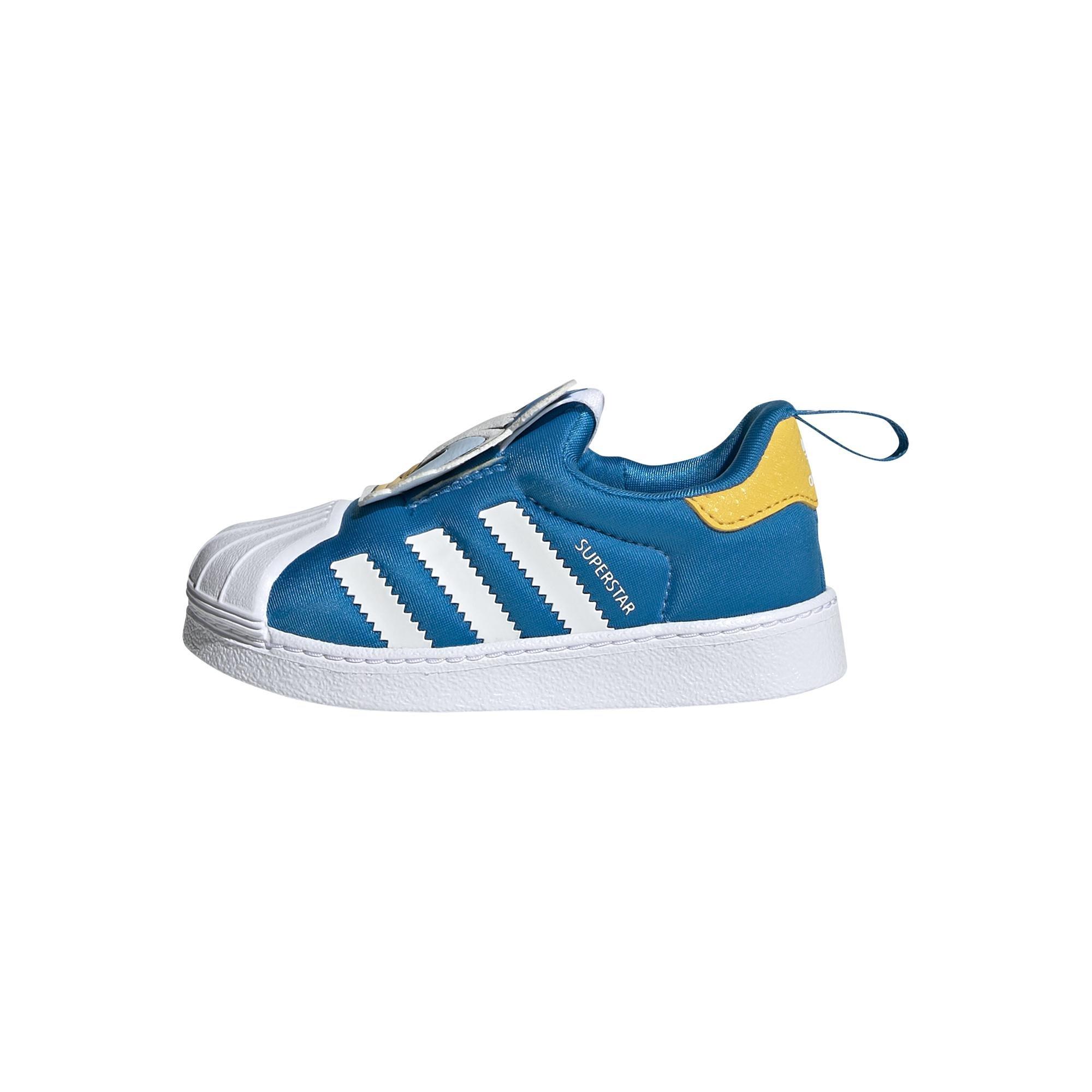 Unisex Kids Disney Superstar 360 Shoes , White, A901_ONE, large image number 27