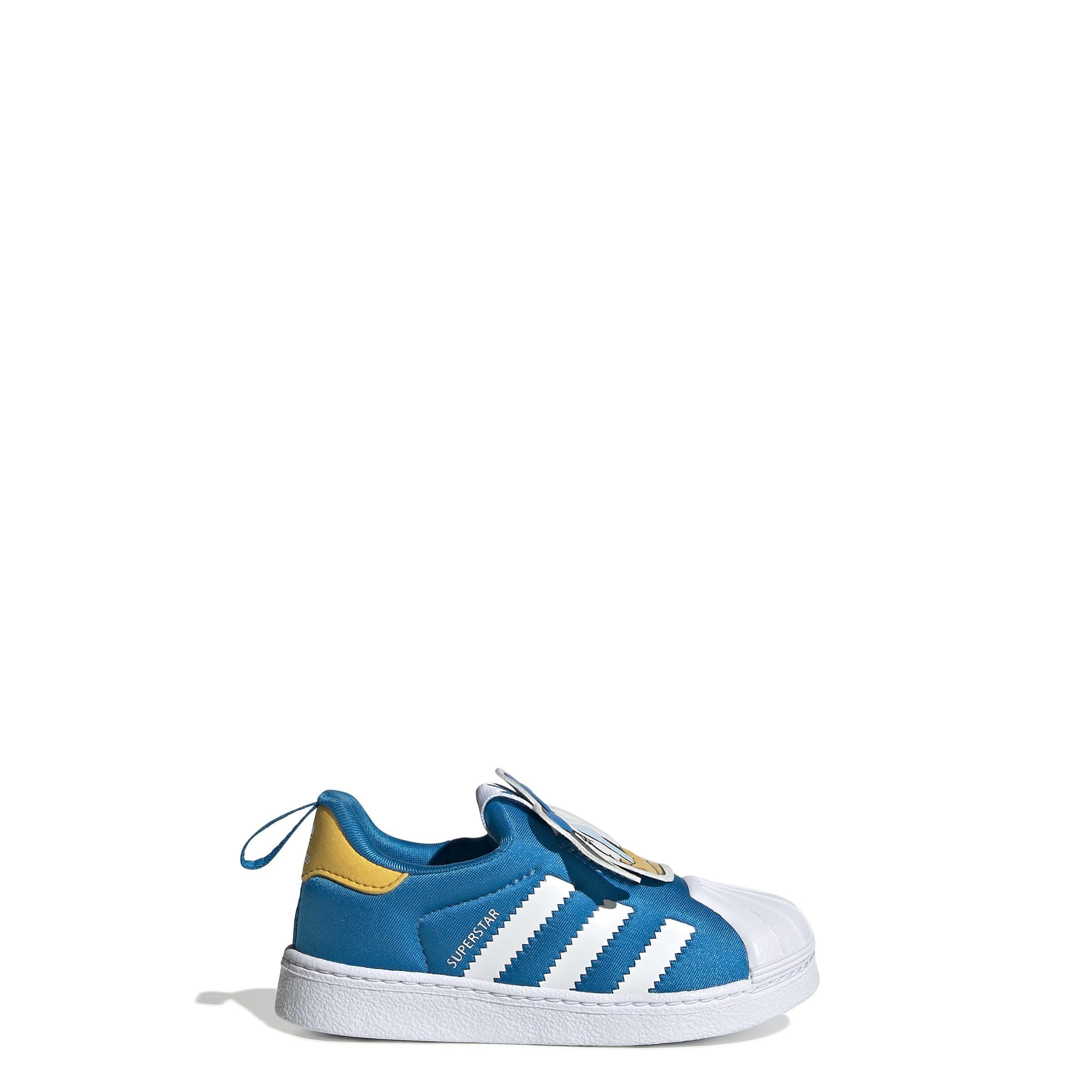 Unisex Kids Disney Superstar 360 Shoes , White, , large image number 31