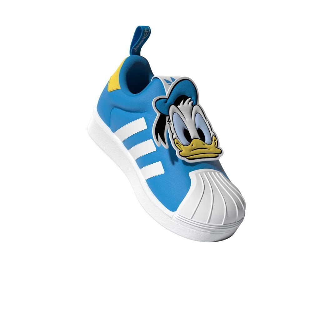 Unisex Kids Disney Superstar 360 Shoes , White, A901_ONE, large image number 32