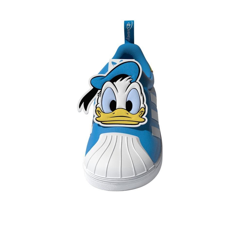 Unisex Kids Disney Superstar 360 Shoes , White, A901_ONE, large image number 38