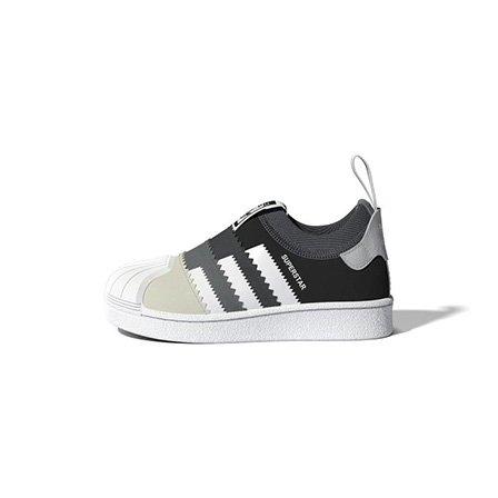 Unisex Kids Superstar 360 2.0 Shoes, Black, , large image number 0