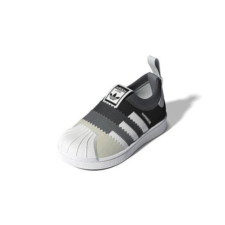 Unisex Kids Superstar 360 2.0 Shoes, Black, , large image number 1