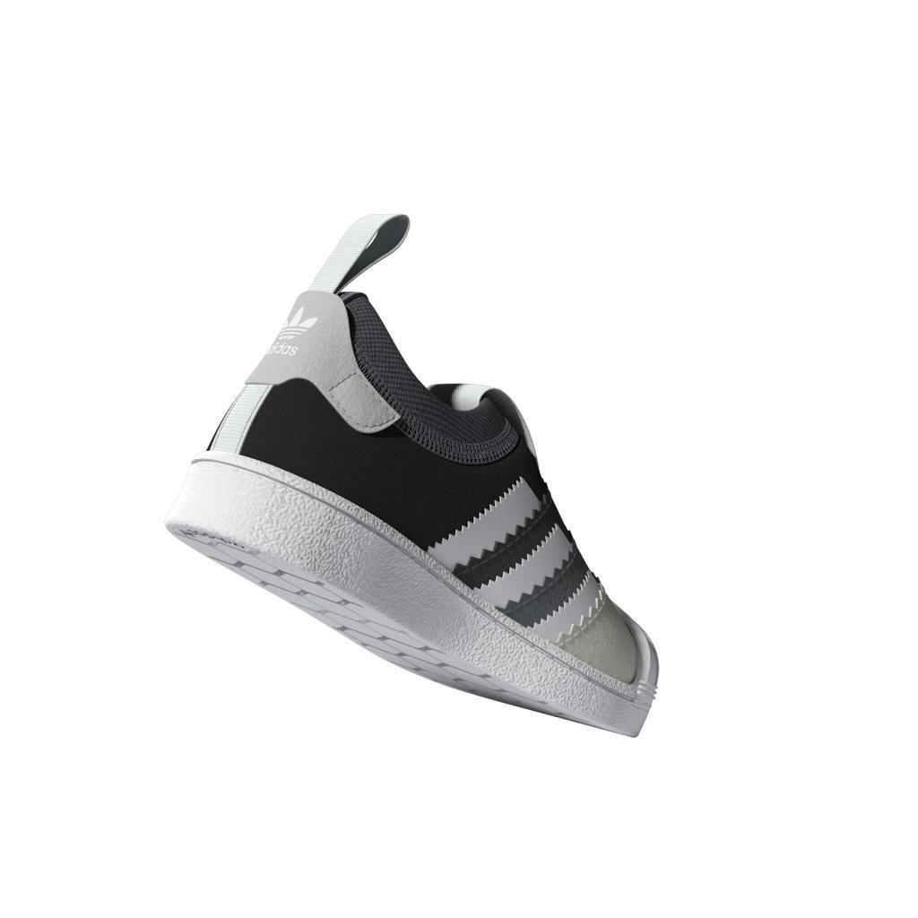 Unisex Kids Superstar 360 2.0 Shoes, Black, , large image number 5
