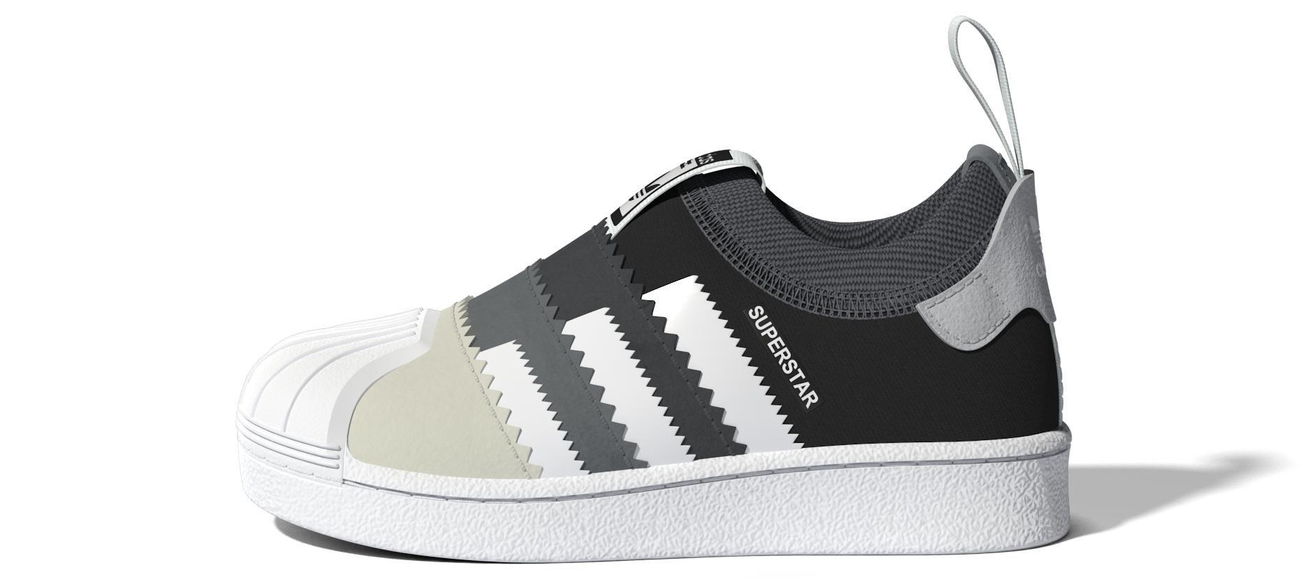 Unisex Kids Superstar 360 2.0 Shoes, Black, , large image number 7
