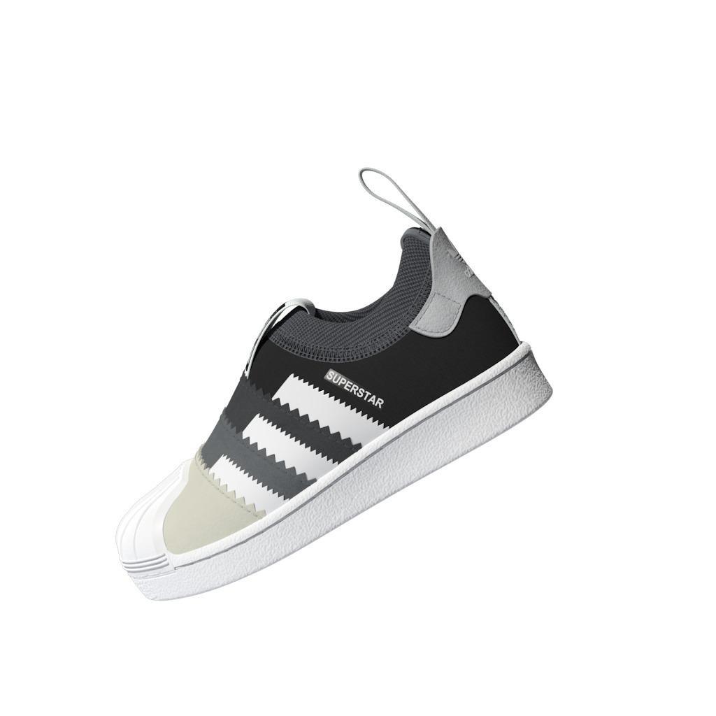 Unisex Kids Superstar 360 2.0 Shoes, Black, , large image number 8