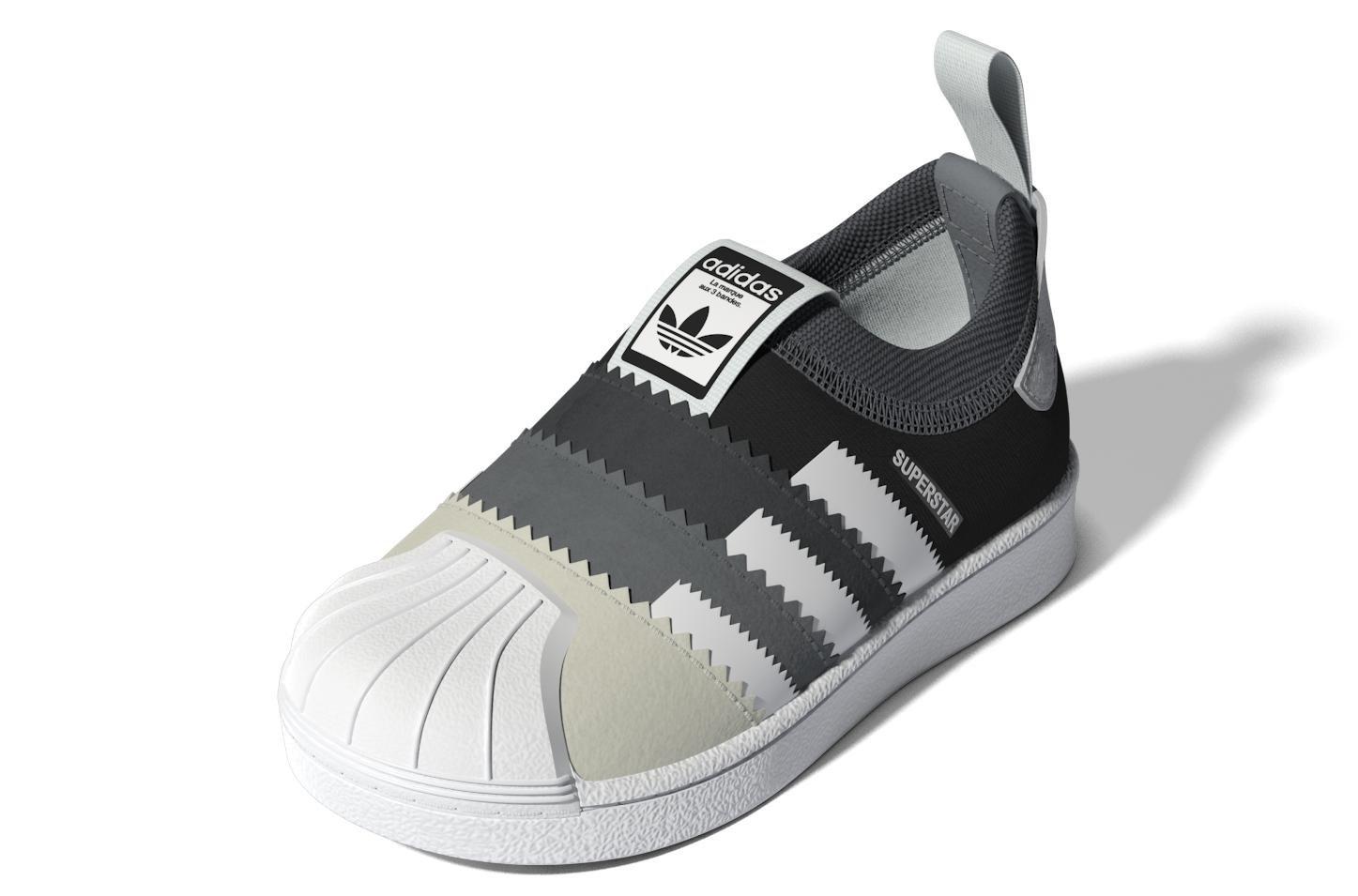 Unisex Kids Superstar 360 2.0 Shoes, Black, , large image number 9