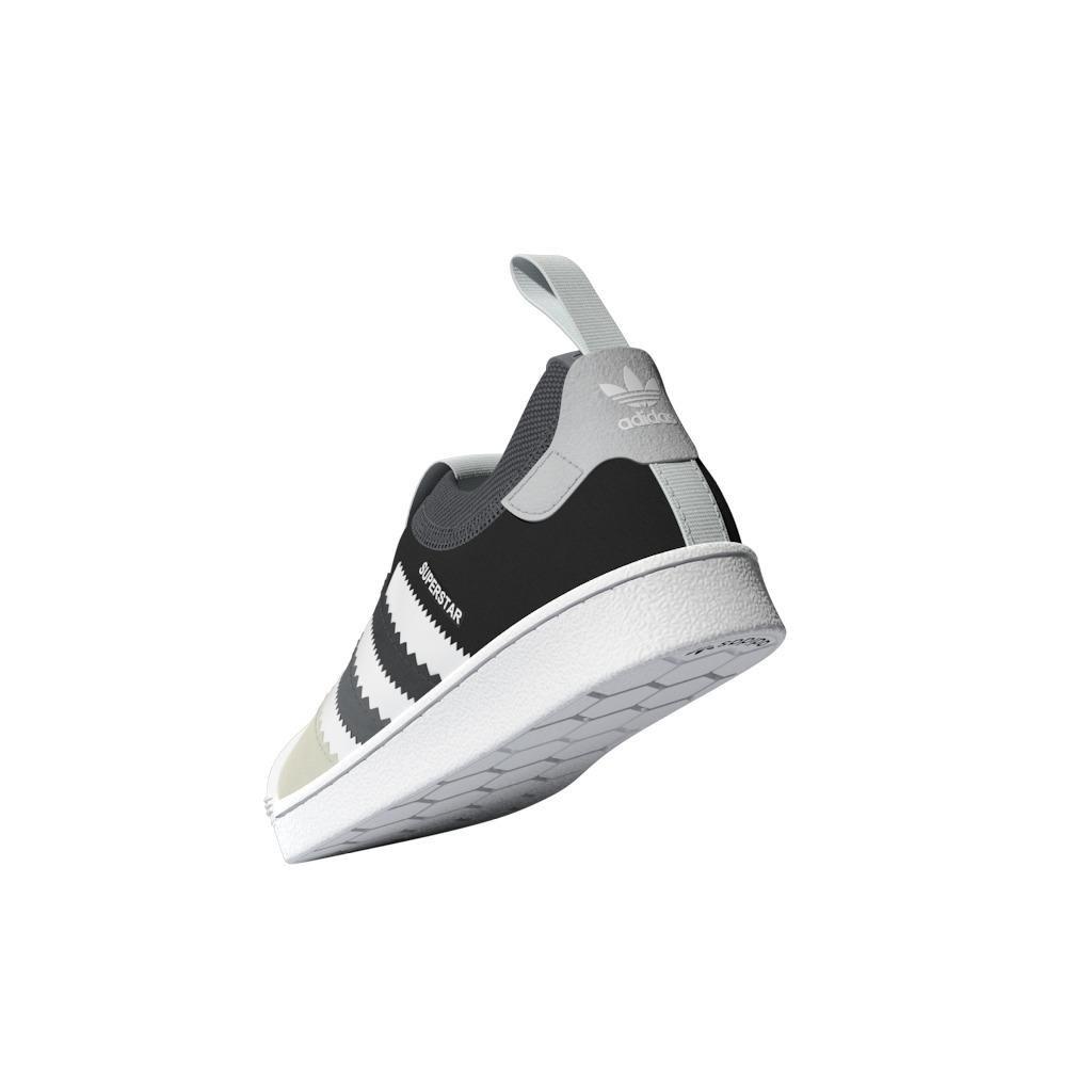 Unisex Kids Superstar 360 2.0 Shoes, Black, , large image number 12