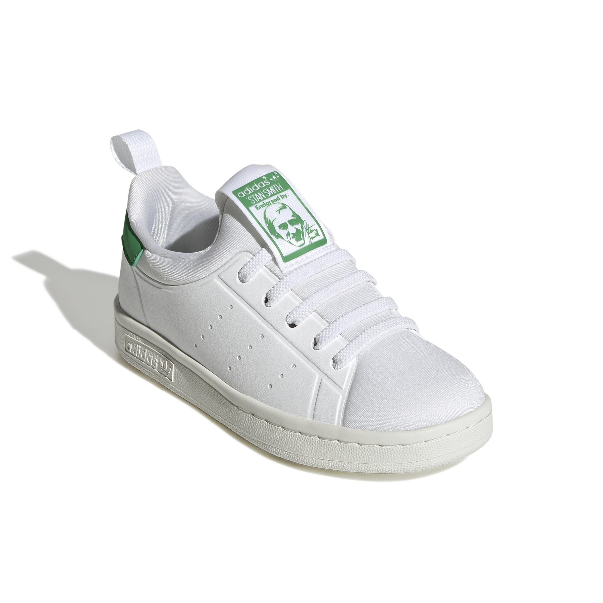 Unisex Kids Stan Smith 360 Shoes, White, A901_ONE, large image number 3