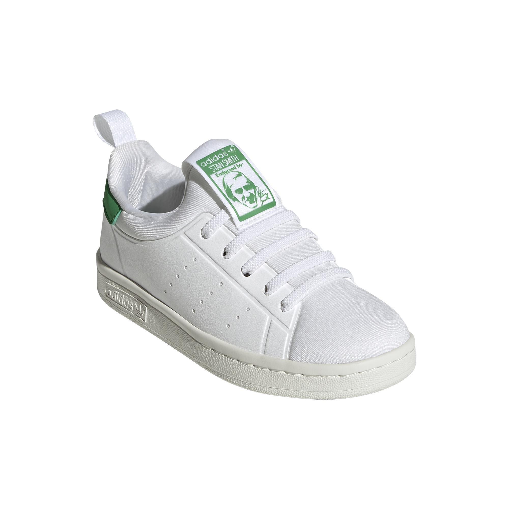 Unisex Kids Stan Smith 360 Shoes, White, A901_ONE, large image number 4