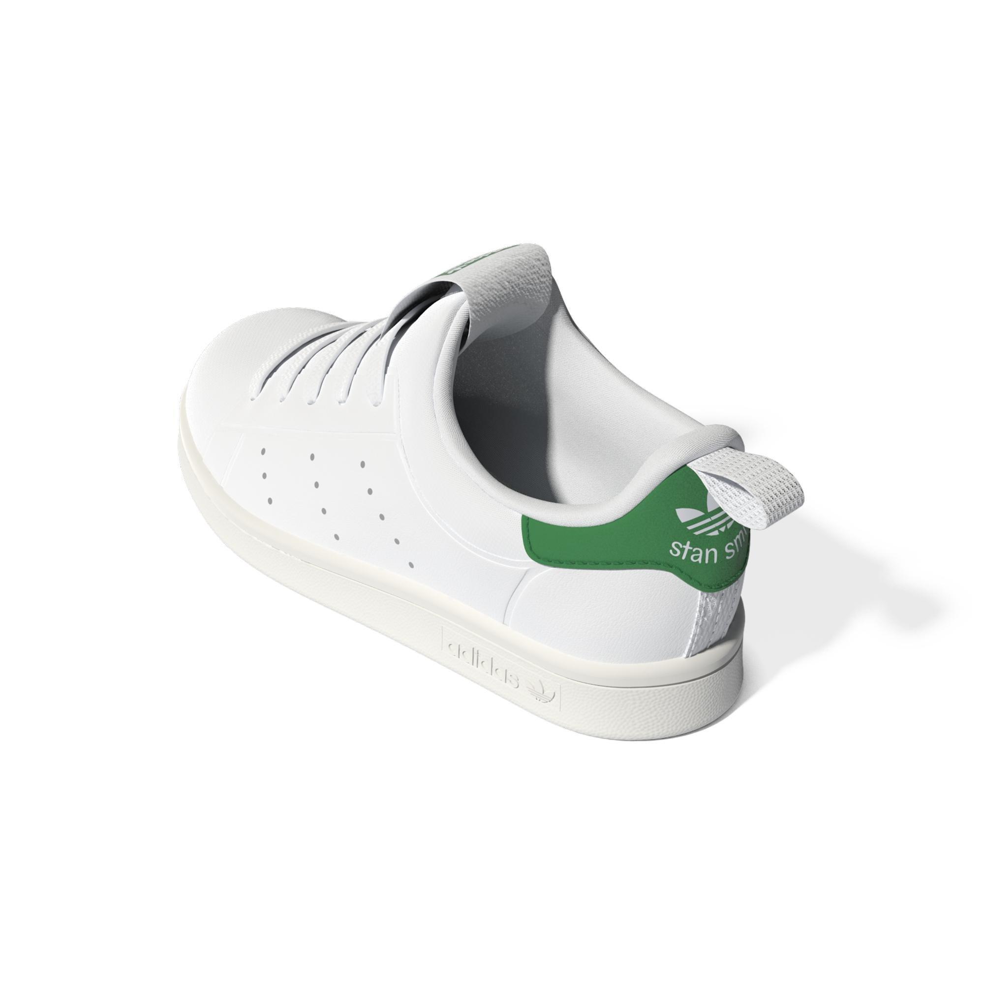 Unisex Kids Stan Smith 360 Shoes, White, A901_ONE, large image number 6
