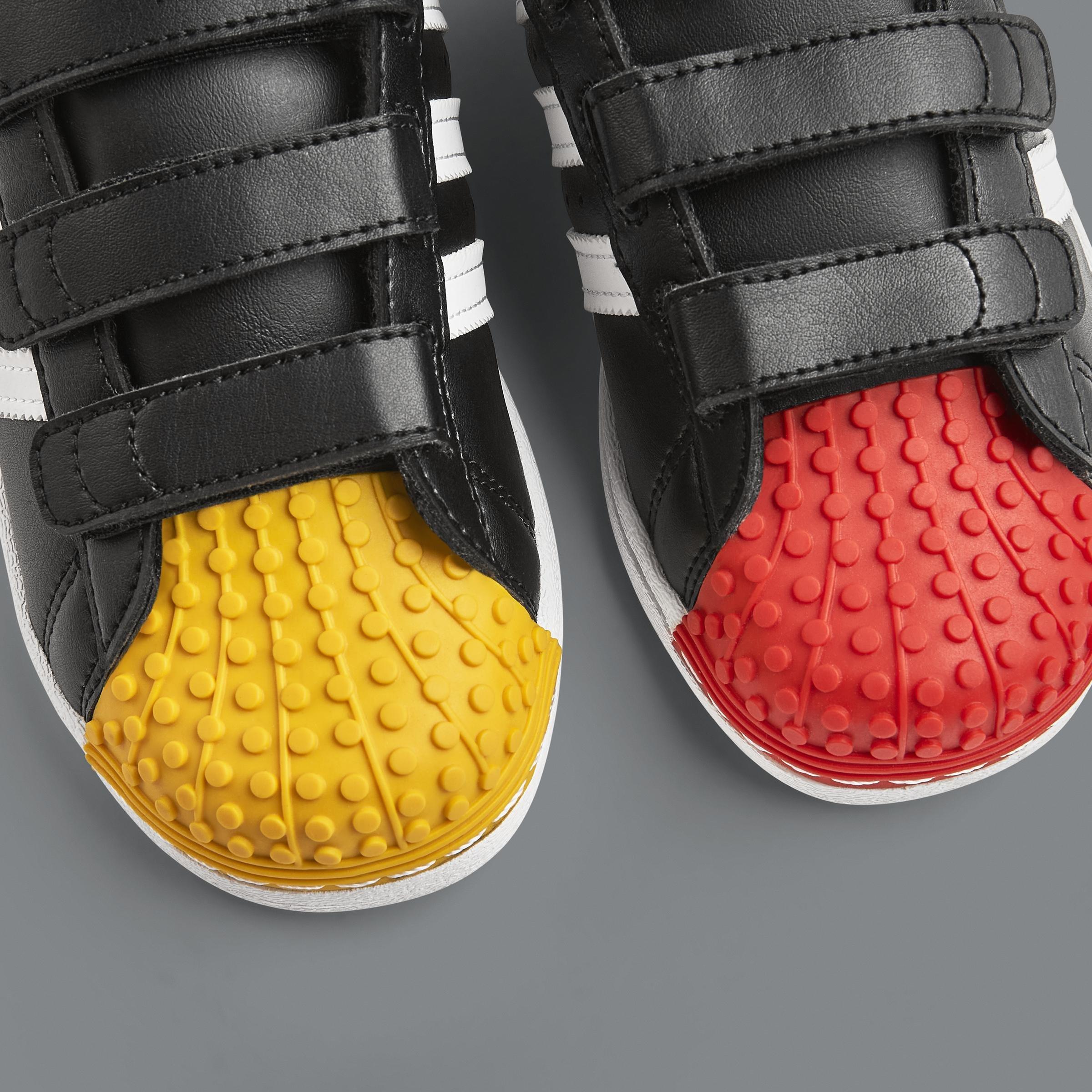 adidas Superstar x LEGO® Shoes, Black, A901_ONE, large image number 13