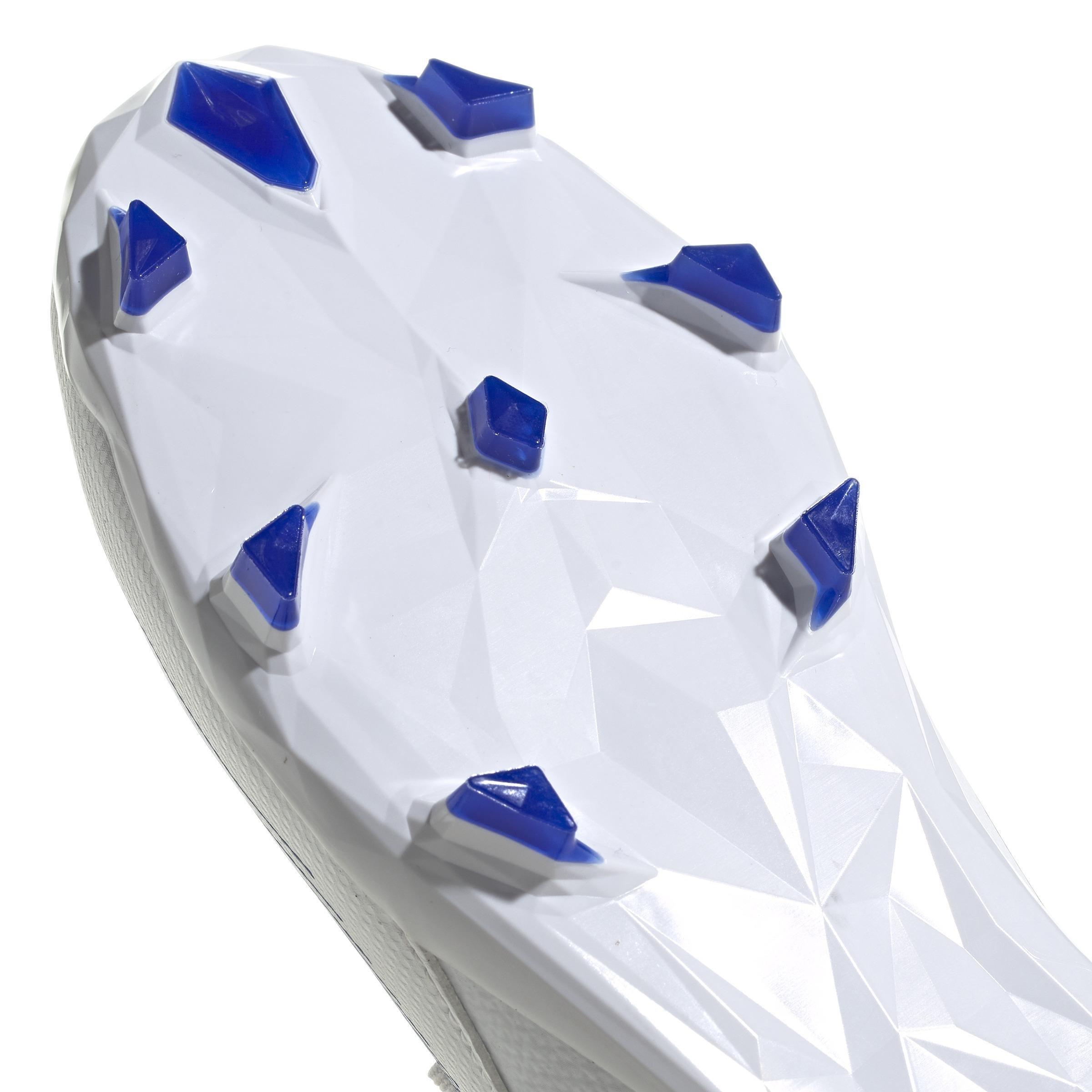 Unisex Kids Predator Edge.3 Firm Ground Boots, White, A901_ONE, large image number 3