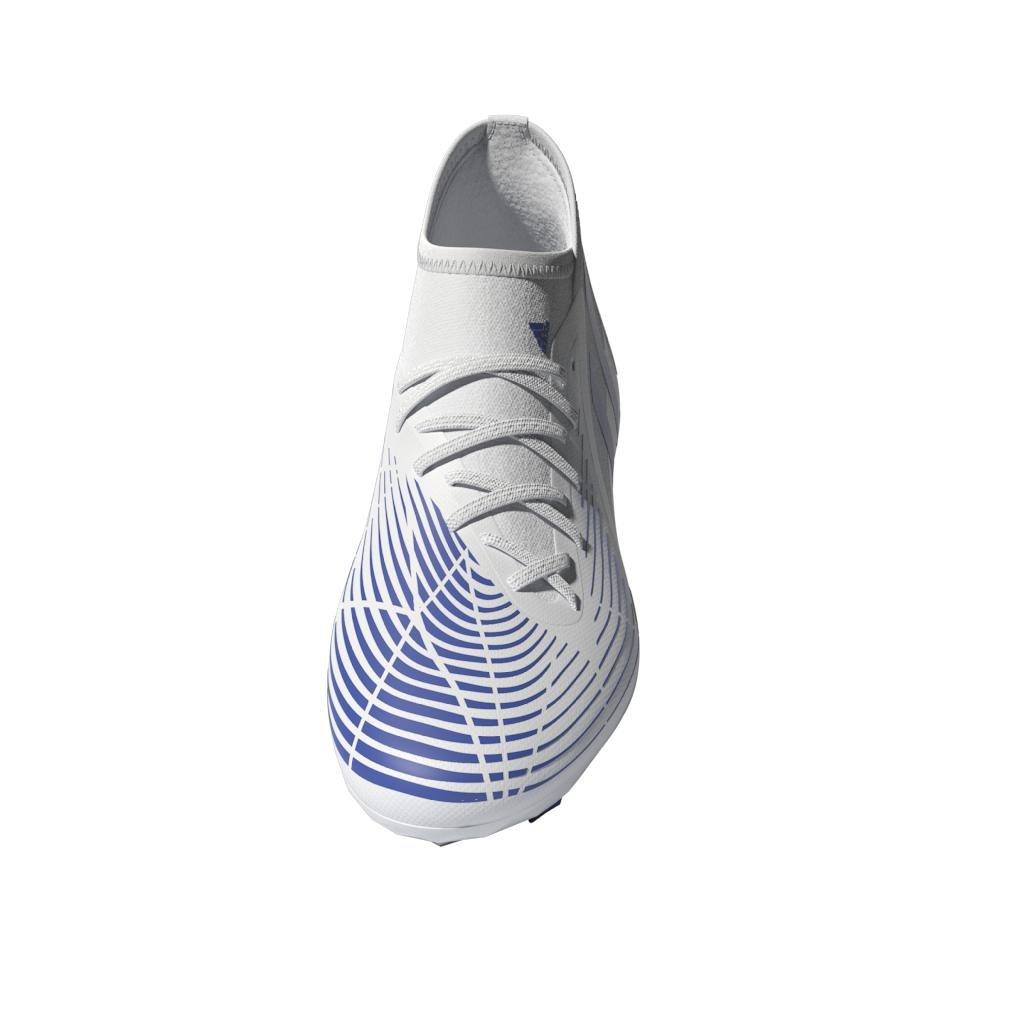 Unisex Kids Predator Edge.3 Firm Ground Boots, White, A901_ONE, large image number 11