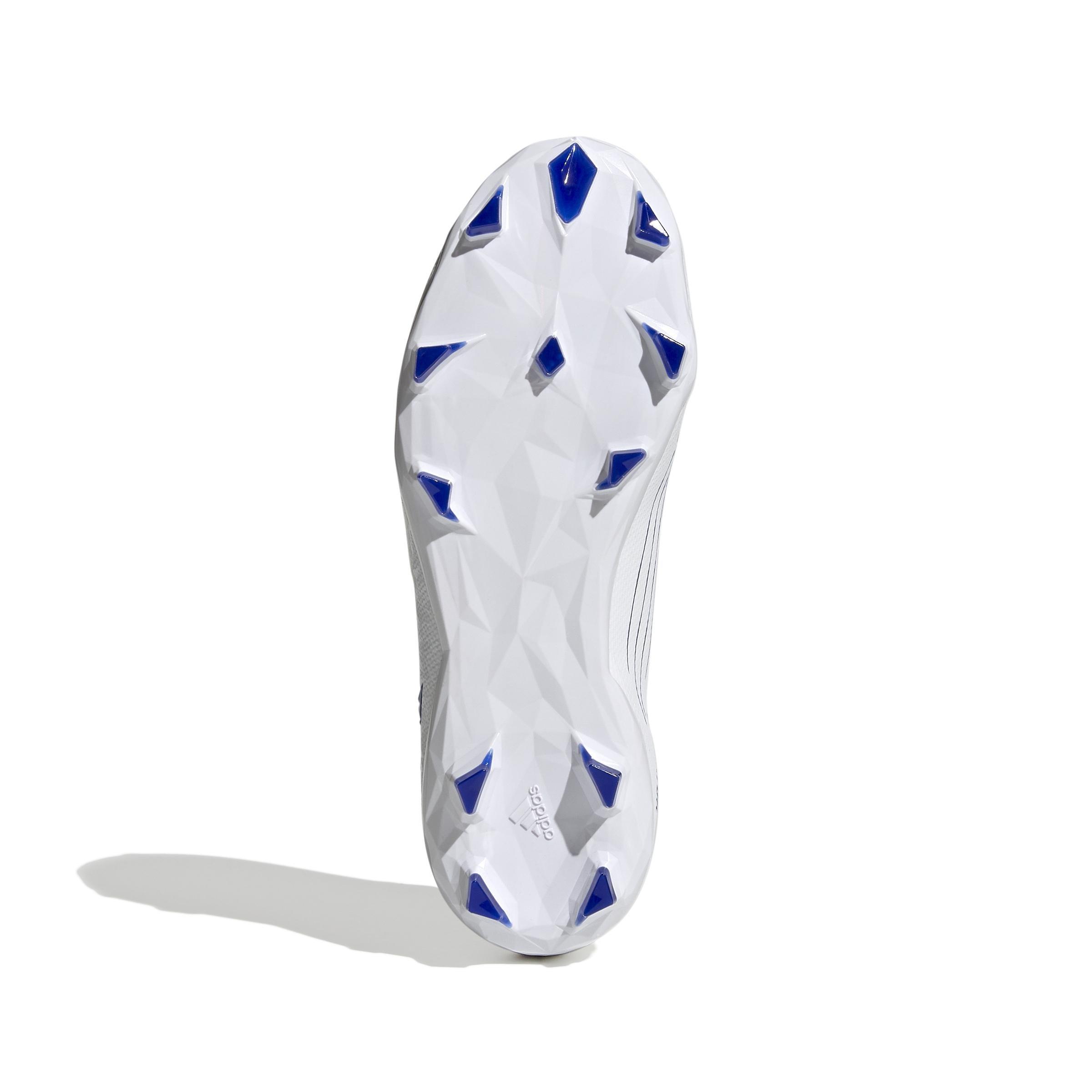 Unisex Kids Predator Edge.3 Firm Ground Boots, White, A901_ONE, large image number 16