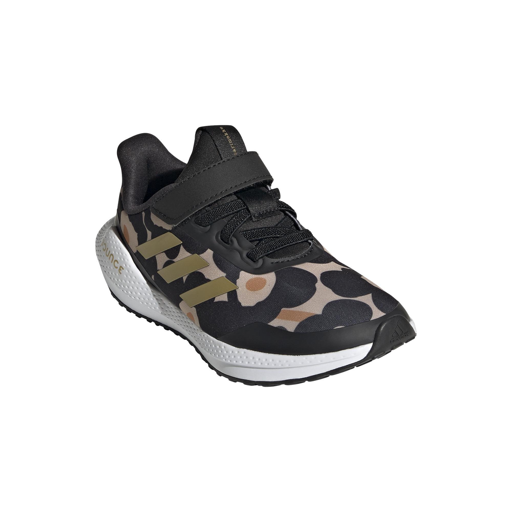 Unisex Kids EQ21 Run Marimekko Shoes, Black, A901_ONE, large image number 4