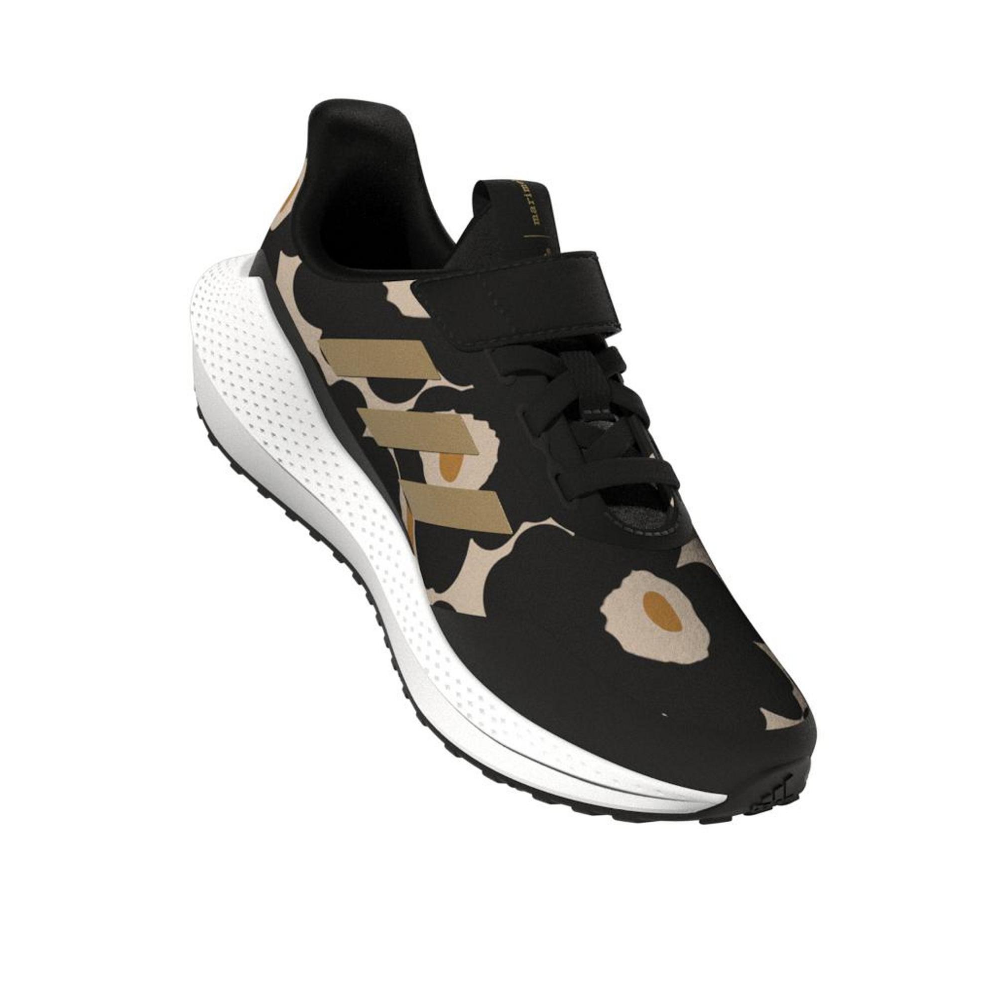 Unisex Kids EQ21 Run Marimekko Shoes, Black, A901_ONE, large image number 11