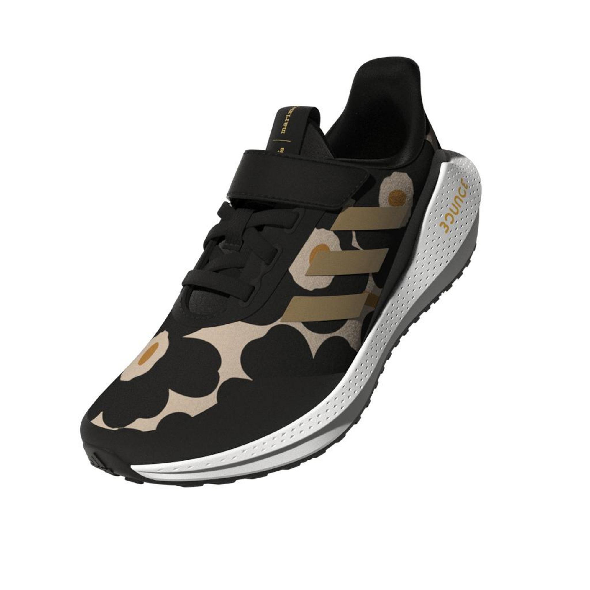 Unisex Kids EQ21 Run Marimekko Shoes, Black, A901_ONE, large image number 14