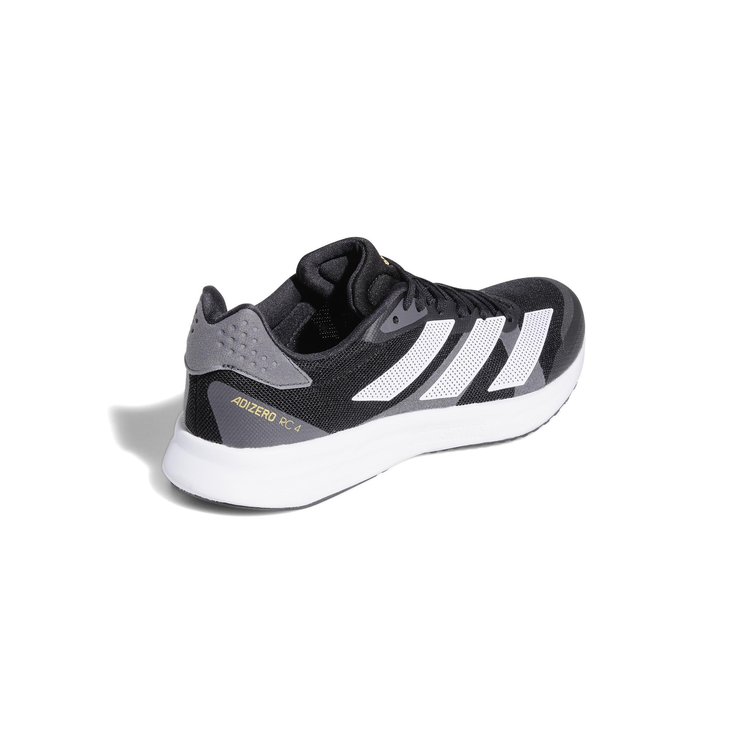 Adizero RC 4 Shoes, Black, A901_ONE, large image number 2