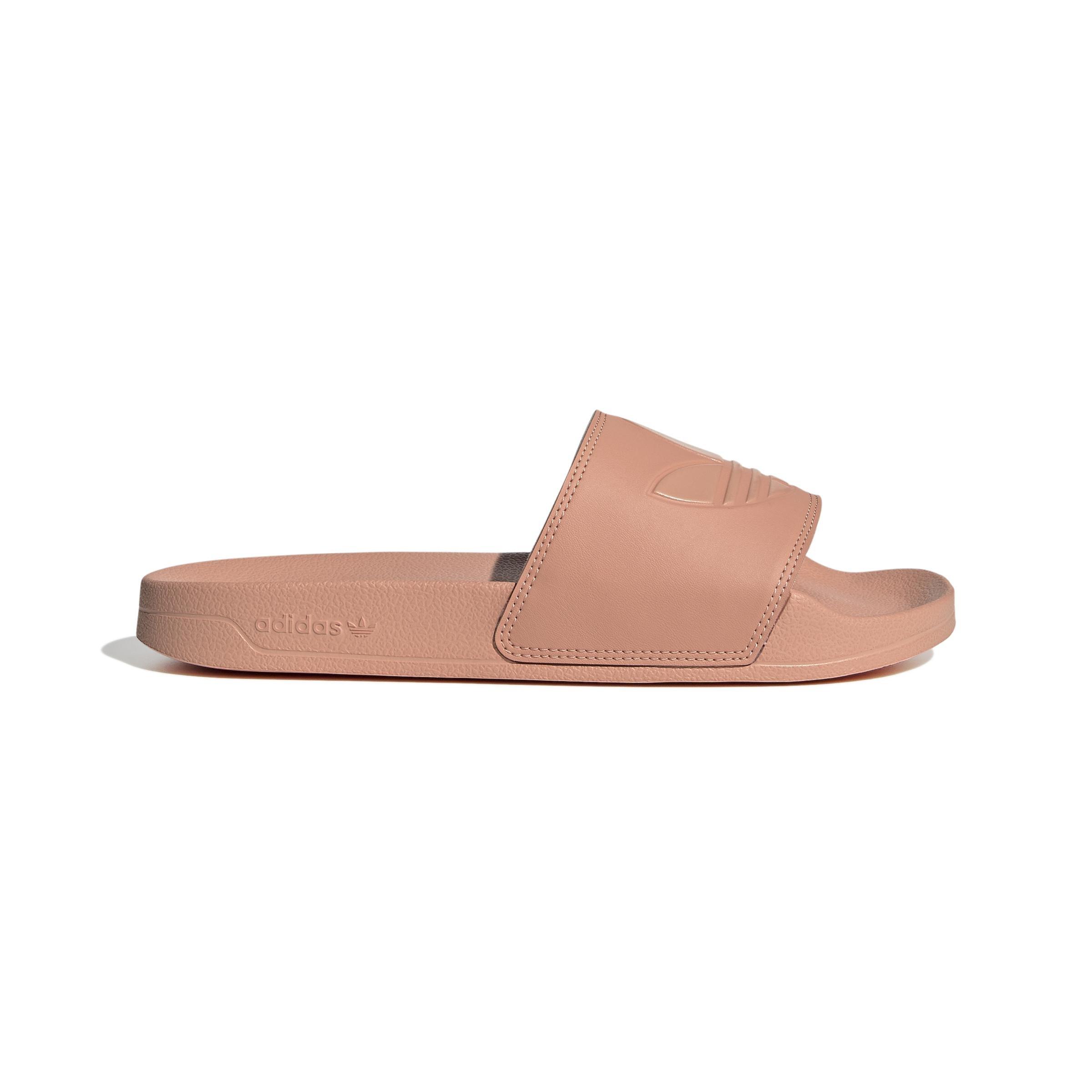 Pink adidas slides store mens