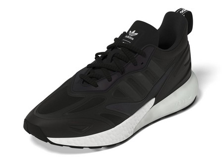 Kids Unisex Zx 2K Boost 2.0 Shoes, Black, A901_ONE, large image number 7