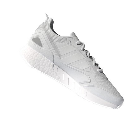 Kids Unisex Zx 1K Boost 2.0 Shoes, White, A901_ONE, large image number 2