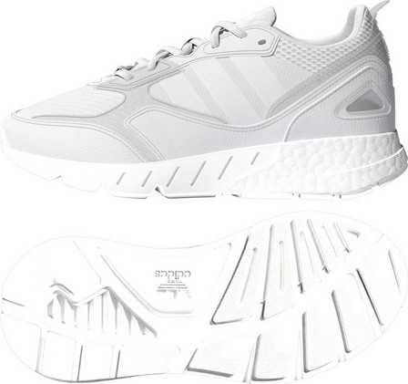 Kids Unisex Zx 1K Boost 2.0 Shoes, White, A901_ONE, large image number 4