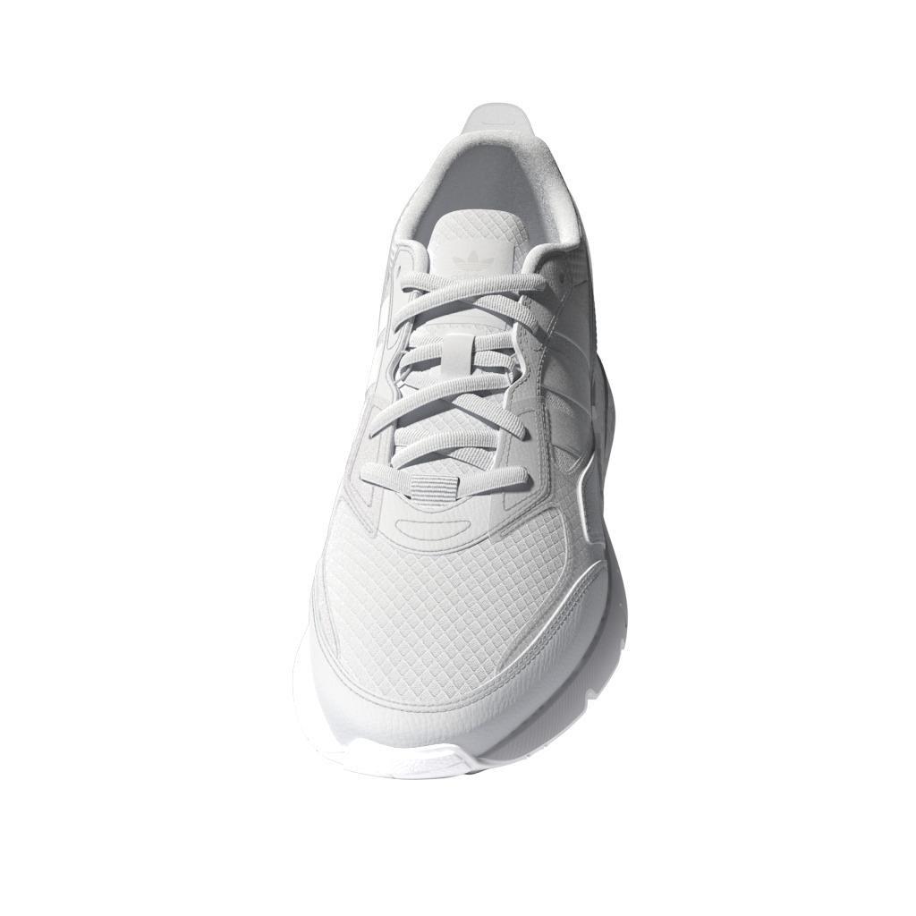 Unisex Kids Zx 1K Boost 2.0 Shoes, White, , large image number 5