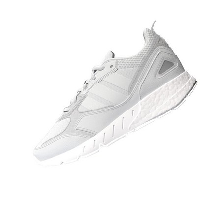 Kids Unisex Zx 1K Boost 2.0 Shoes, White, A901_ONE, large image number 7