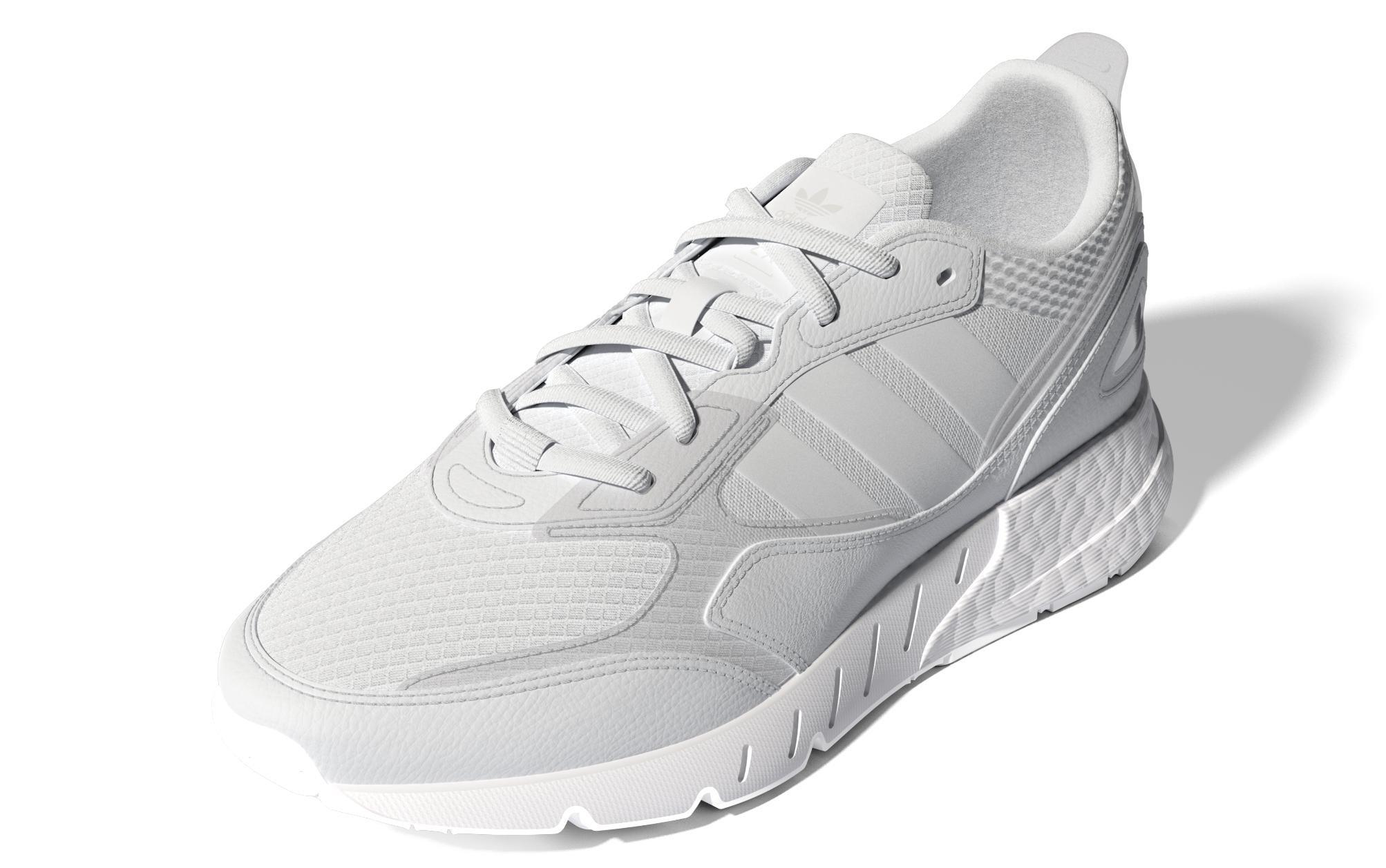 Unisex Kids Zx 1K Boost 2.0 Shoes, White, A901_ONE, large image number 10