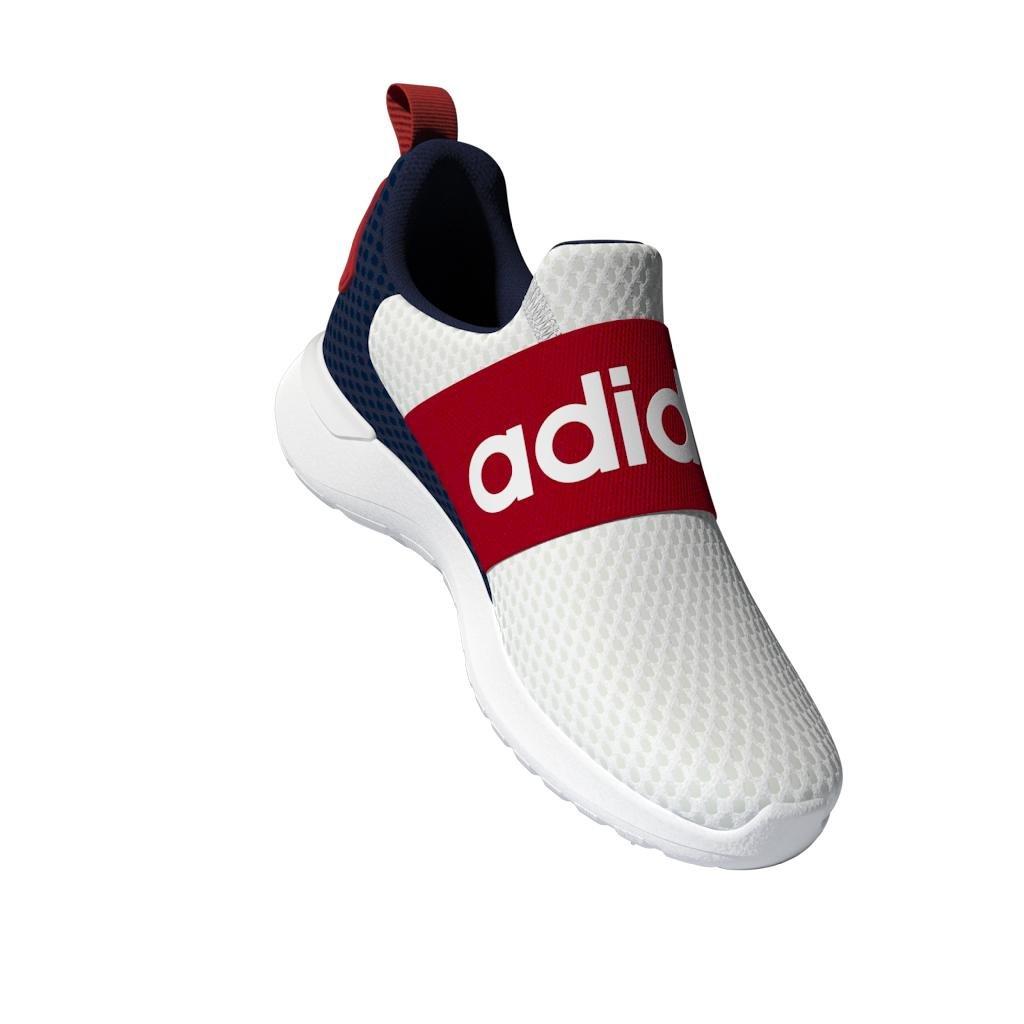 Unisex Kids Lite Racer Adapt 4.0 Shoes , White, A901_ONE, large image number 6