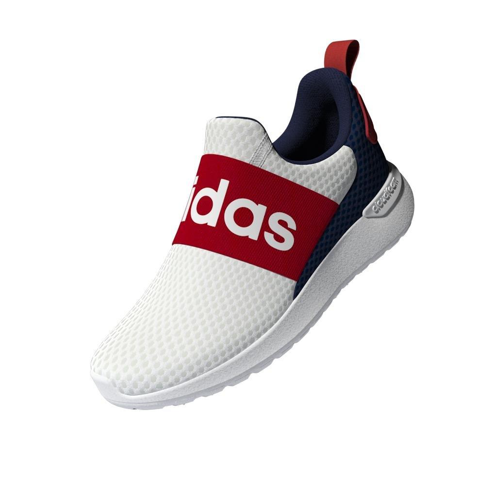 Unisex Kids Lite Racer Adapt 4.0 Shoes , White, A901_ONE, large image number 7