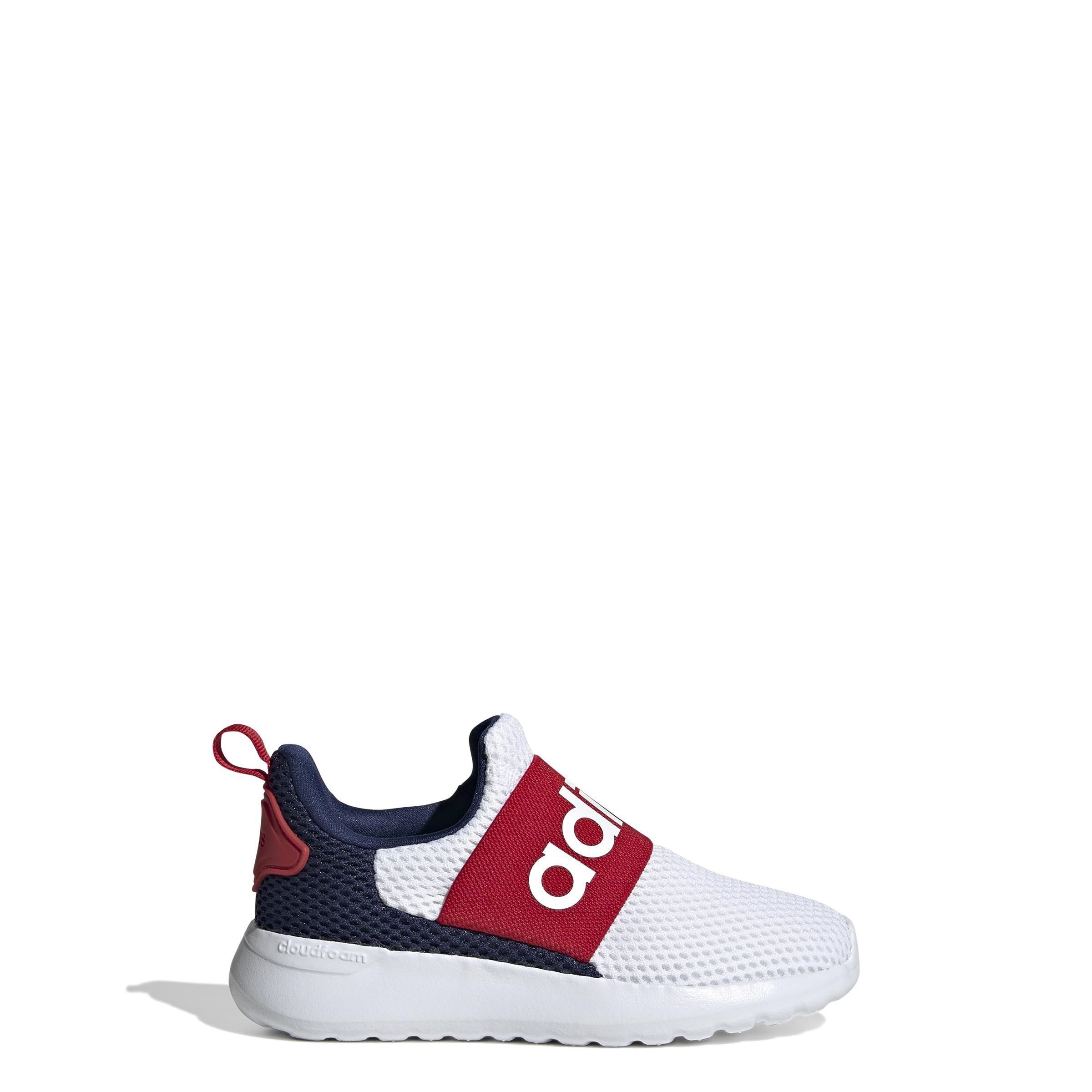 Unisex Kids Lite Racer Adapt 4.0 Shoes , White, A901_ONE, large image number 11