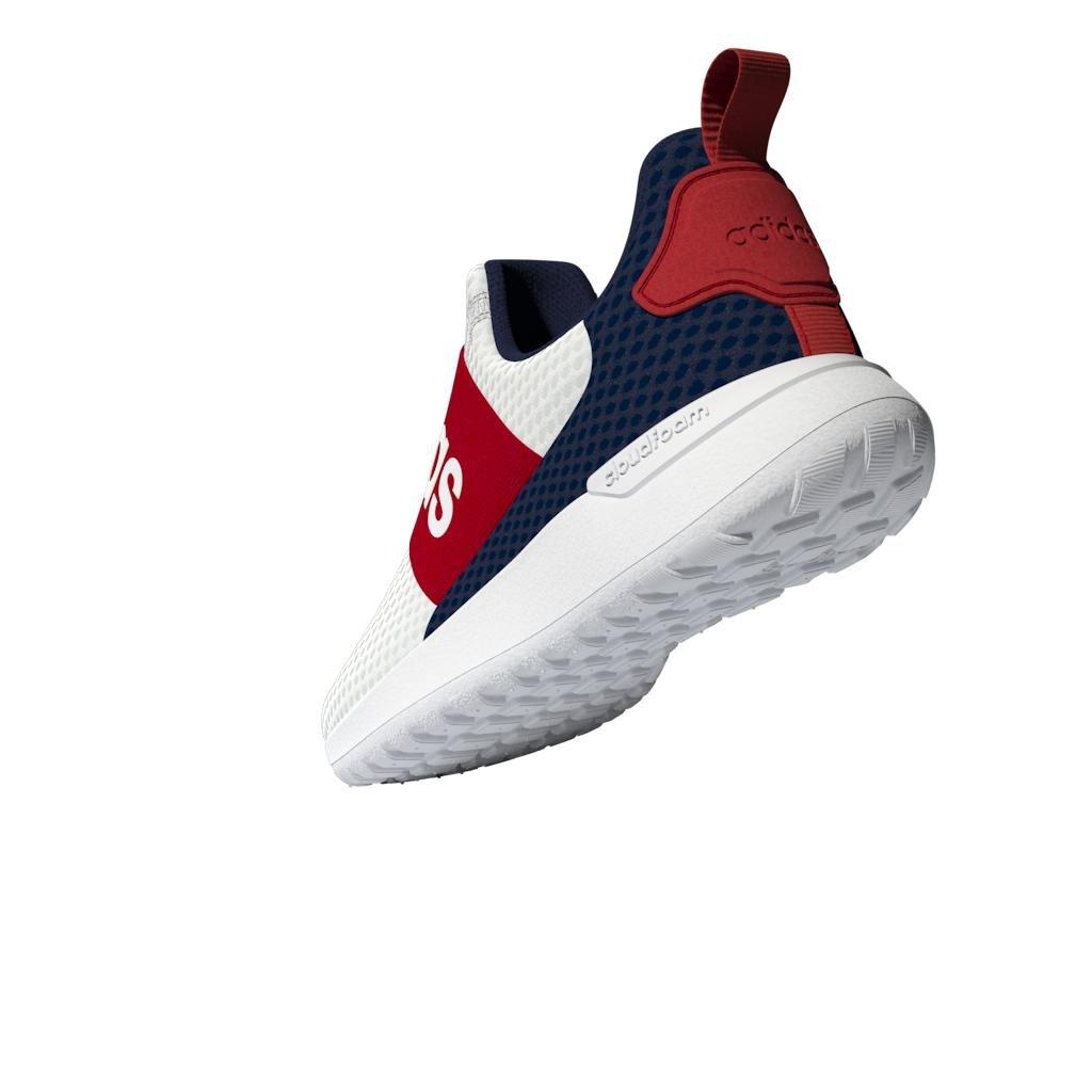 Unisex Kids Lite Racer Adapt 4.0 Shoes , White, A901_ONE, large image number 21