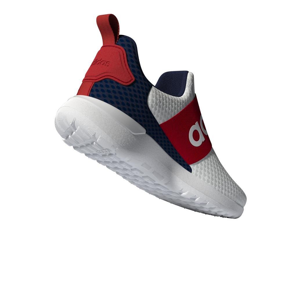 Unisex Kids Lite Racer Adapt 4.0 Shoes , White, A901_ONE, large image number 25
