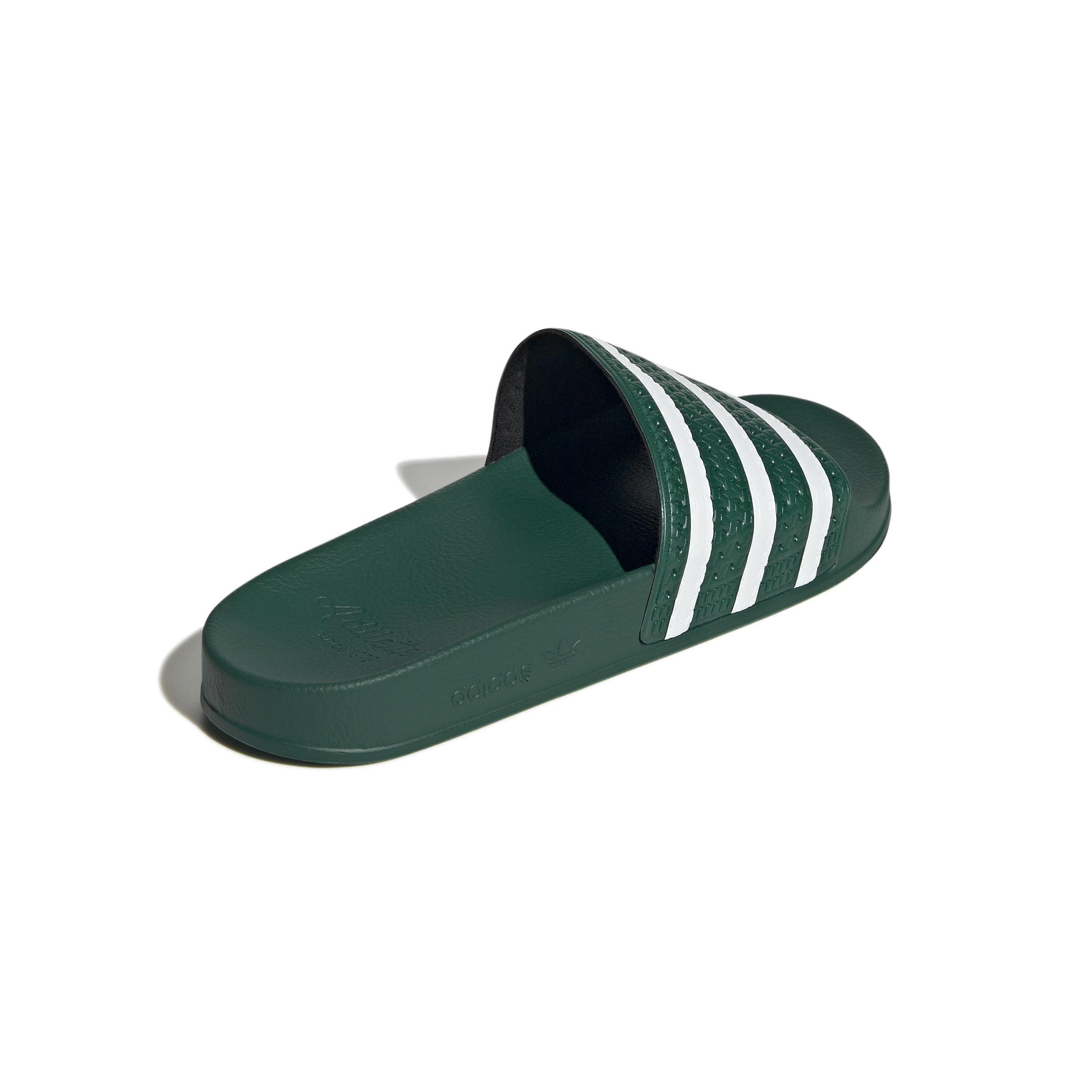 Adilette Slides, Green, A901_ONE, large image number 2