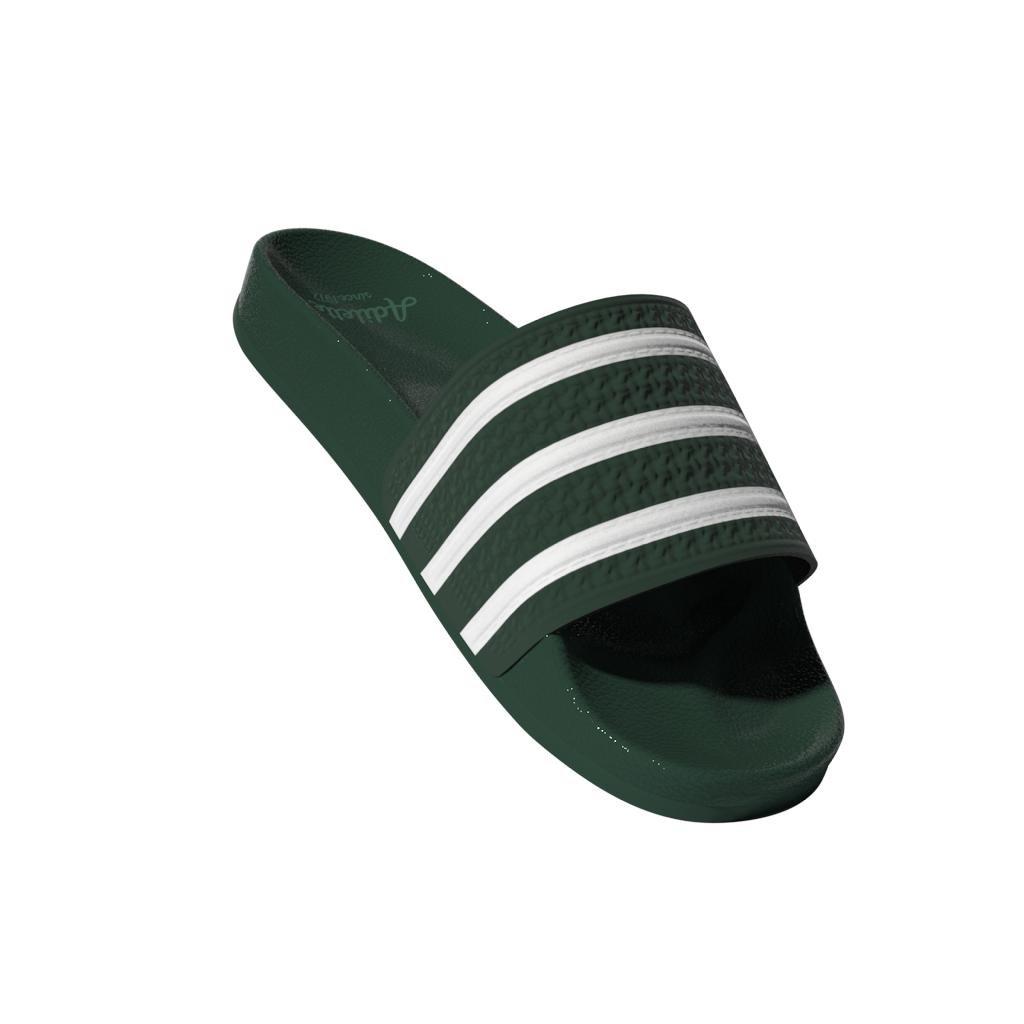 Adilette Slides, Green, A901_ONE, large image number 3