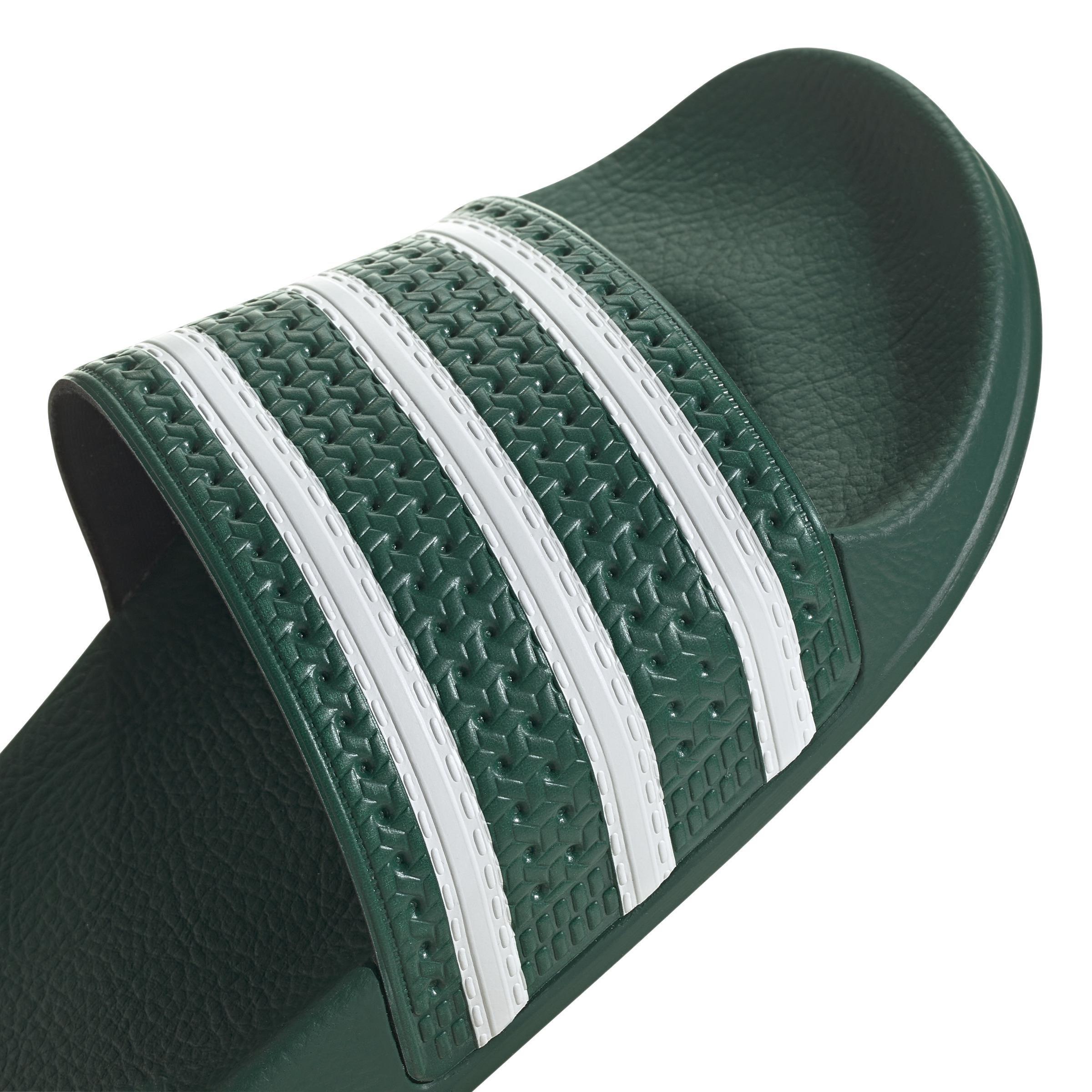 Adilette Slides, Green, A901_ONE, large image number 4