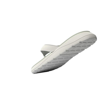 Women Comfort Flip-Flops, White, A901_ONE, large image number 5