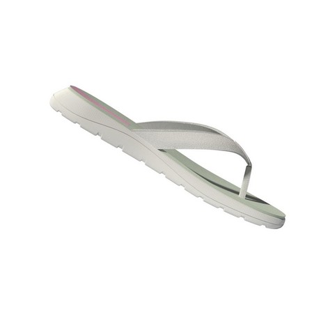 Women Comfort Flip-Flops, White, A901_ONE, large image number 13