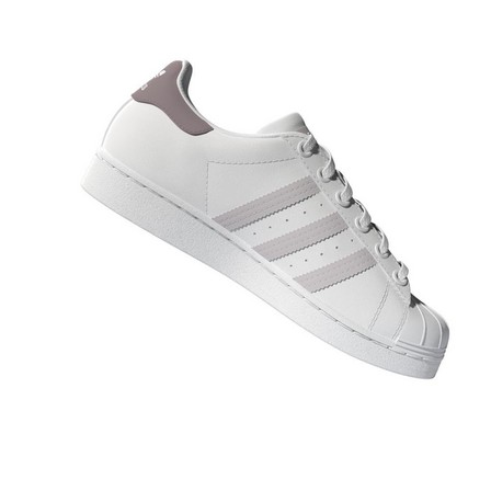 Kids Superstar Shoes Ftwr, White, A901_ONE, large image number 9
