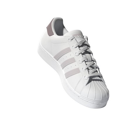 Kids Superstar Shoes Ftwr, White, A901_ONE, large image number 14