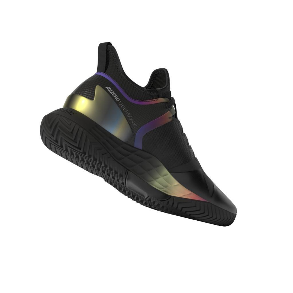 Adizero Ubersonic 4 Tennis Shoes, Black, , large image number 7