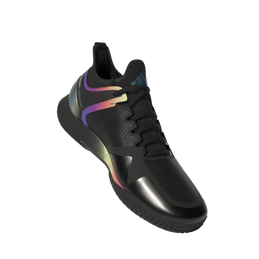 Adizero Ubersonic 4 Tennis Shoes, Black, , large image number 10