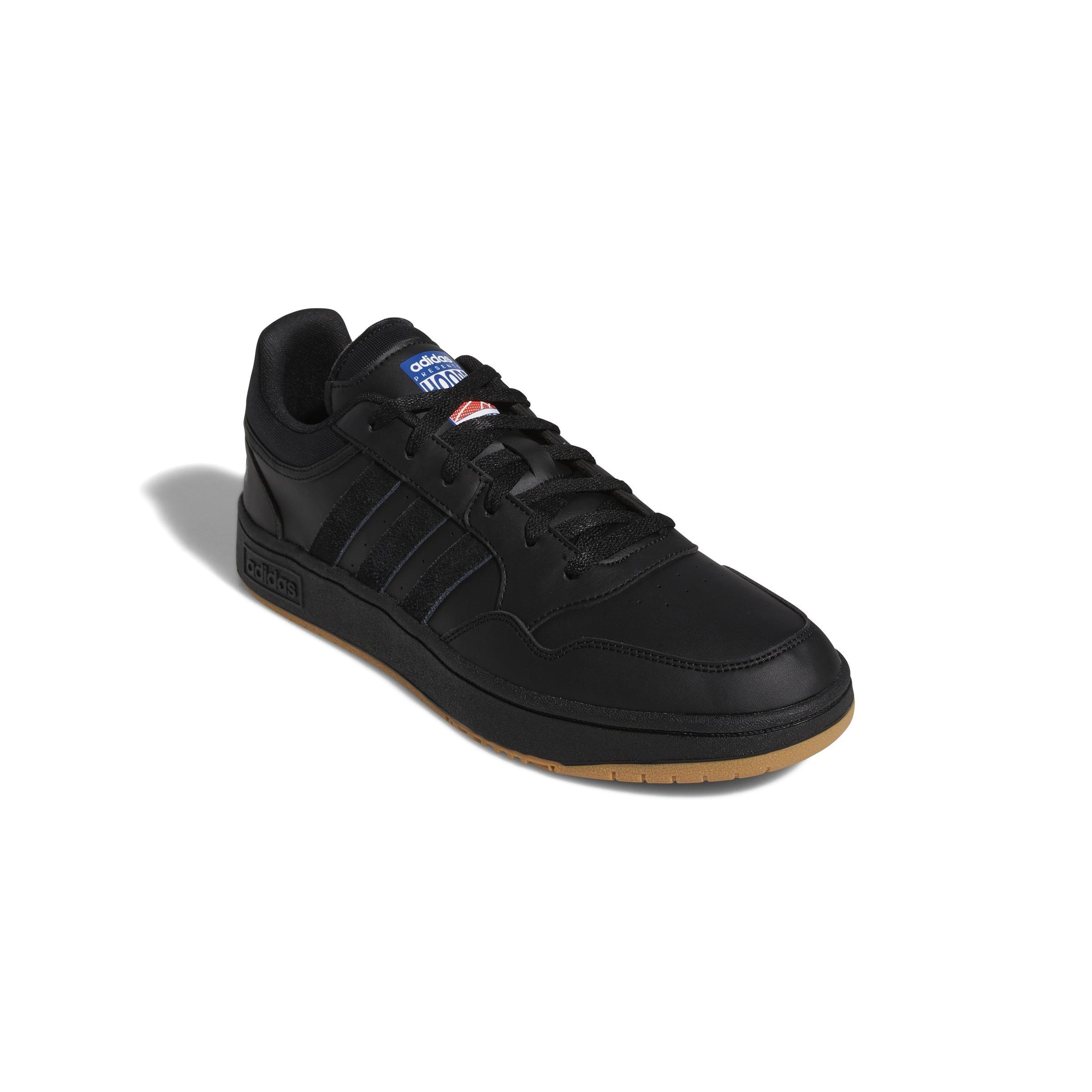 Hoops 3.0 Low Classic Vintage Shoes, Black, A901_ONE, large image number 1
